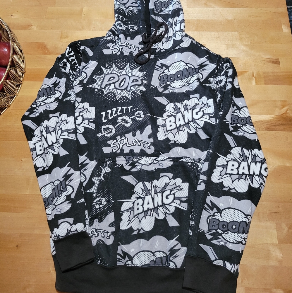 Superhero comic book sayings hoodie